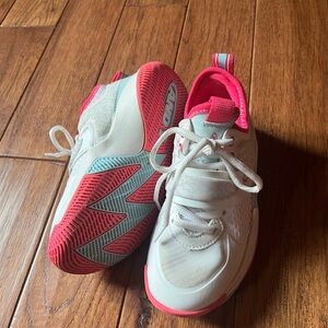 AND1 Kids Sneakers - White and Pink Accents